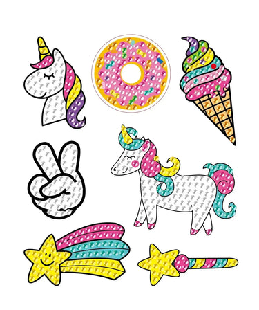 Diamond painting sticker sheet
